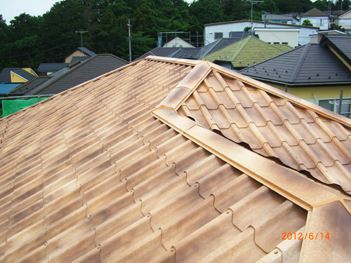 屋根工事事例